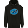 Ocean Scuba Diver Scuba Diving Childrens Kids Hoodie Black
