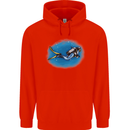 Ocean Scuba Diver Scuba Diving Childrens Kids Hoodie Bright Red