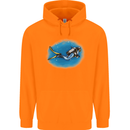 Ocean Scuba Diver Scuba Diving Childrens Kids Hoodie Orange