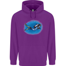 Ocean Scuba Diver Scuba Diving Childrens Kids Hoodie Purple
