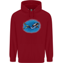 Ocean Scuba Diver Scuba Diving Childrens Kids Hoodie Red