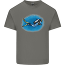 Ocean Scuba Diver Scuba Diving Kids T-Shirt Childrens Charcoal