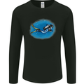 Ocean Scuba Diver Scuba Diving Mens Long Sleeve T-Shirt Black