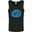 Ocean Scuba Diver Scuba Diving Mens Vest Tank Top Black
