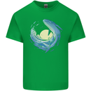 Ocean Whale & Octopus Kids T-Shirt Childrens Irish Green