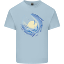 Ocean Whale & Octopus Kids T-Shirt Childrens Light Blue