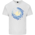 Ocean Whale & Octopus Kids T-Shirt Childrens White