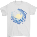 Ocean Whale & Octopus Mens T-Shirt Cotton Gildan White