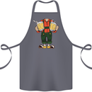 Octoberfest Man With Beer Cotton Apron 100% Organic Steel