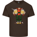 Octoberfest Man With Beer Kids T-Shirt Childrens Chocolate