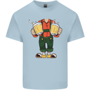 Octoberfest Man With Beer Kids T-Shirt Childrens Light Blue