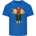 Octoberfest Man With Beer Kids T-Shirt Childrens Royal Blue