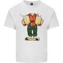Octoberfest Man With Beer Kids T-Shirt Childrens White