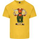 Octoberfest Man With Beer Kids T-Shirt Childrens Yellow