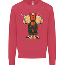 Octoberfest Man With Beer Mens Sweatshirt Jumper Heliconia