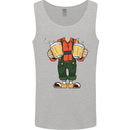 Octoberfest Man With Beer Mens Vest Tank Top Sports Grey
