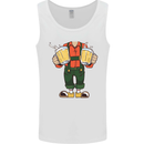 Octoberfest Man With Beer Mens Vest Tank Top White