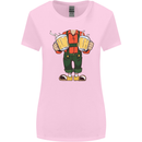 Octoberfest Man With Beer Womens Wider Cut T-Shirt Light Pink