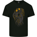 Octobot Octopus Kraken Cthulhu Scuba Diving Mens Cotton T-Shirt Tee Top Black