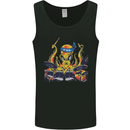 Octopus Drummer Drumming Drum Funny Mens Vest Tank Top Black