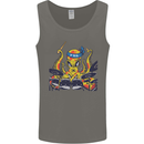 Octopus Drummer Drumming Drum Funny Mens Vest Tank Top Charcoal