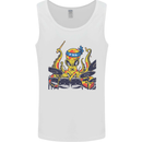Octopus Drummer Drumming Drum Funny Mens Vest Tank Top White