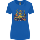 Octopus Drummer Drumming Drum Funny Womens Wider Cut T-Shirt Royal Blue