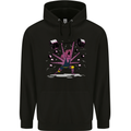 Octopus Gym Training Top Bodybuilding Childrens Kids Hoodie Black