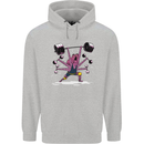 Octopus Gym Training Top Bodybuilding Childrens Kids Hoodie Sports Grey