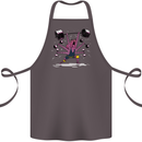 Octopus Gym Training Top Bodybuilding Cotton Apron 100% Organic Dark Grey
