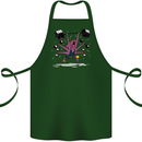 Octopus Gym Training Top Bodybuilding Cotton Apron 100% Organic Forest Green