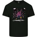 Octopus Gym Training Top Bodybuilding Kids T-Shirt Childrens Black