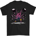 Octopus Gym Training Top Bodybuilding Mens T-Shirt Cotton Gildan Black