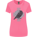 Odin Celtic Raven Viking Tattoo Cross Runic Womens Wider Cut T-Shirt Azalea