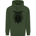 Odin The Vikings Valhalla Thor Gym Nordic Childrens Kids Hoodie Forest Green