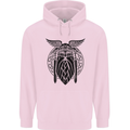 Odin The Vikings Valhalla Thor Gym Nordic Childrens Kids Hoodie Light Pink