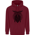 Odin The Vikings Valhalla Thor Gym Nordic Childrens Kids Hoodie Maroon