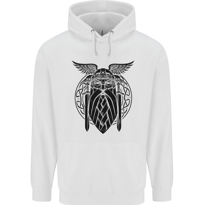 Odin The Vikings Valhalla Thor Gym Nordic Childrens Kids Hoodie White