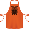 Odin The Vikings Valhalla Thor Gym Nordic Cotton Apron 100% Organic Orange