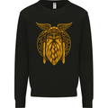 Odin The Vikings Valhalla Thor Gym Nordic Kids Sweatshirt Jumper Black