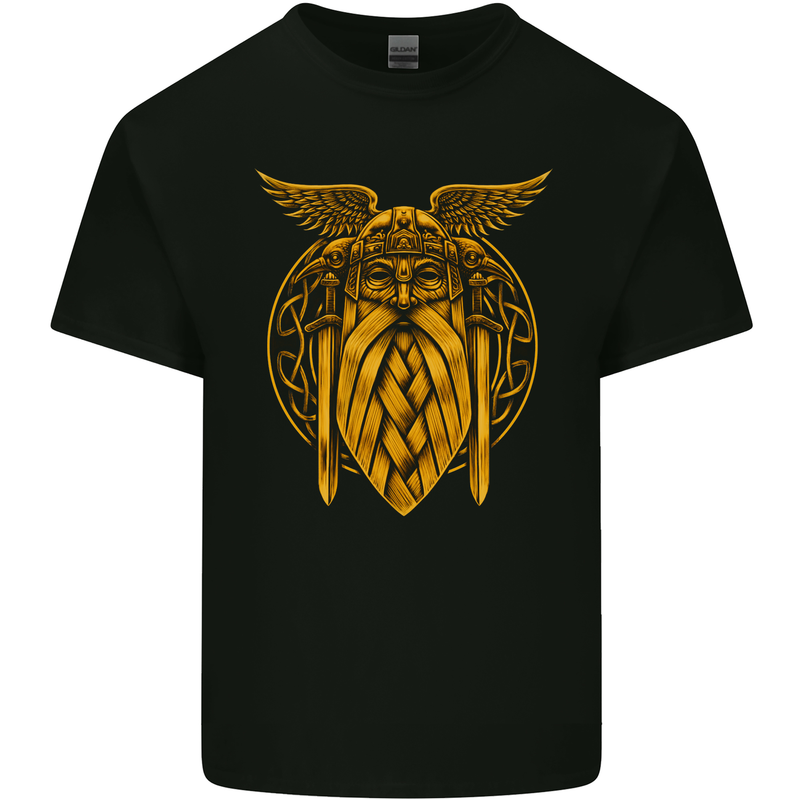 Odin The Vikings Valhalla Thor Gym Nordic Kids T-Shirt Childrens Black