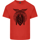 Odin The Vikings Valhalla Thor Gym Nordic Kids T-Shirt Childrens Red