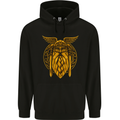 Odin The Vikings Valhalla Thor Gym Nordic Mens 80% Cotton Hoodie Black