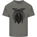 Odin The Vikings Valhalla Thor Gym Nordic Mens Cotton T-Shirt Tee Top Charcoal