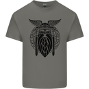 Odin The Vikings Valhalla Thor Gym Nordic Mens Cotton T-Shirt Tee Top Charcoal