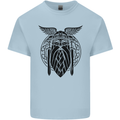 Odin The Vikings Valhalla Thor Gym Nordic Mens Cotton T-Shirt Tee Top Light Blue