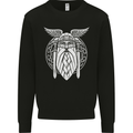 Odin The Vikings Valhalla Thor Gym Nordic Mens Sweatshirt Jumper Black