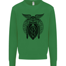 Odin The Vikings Valhalla Thor Gym Nordic Mens Sweatshirt Jumper Irish Green