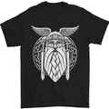 Odin The Vikings Valhalla Thor Gym Nordic Mens T-Shirt Cotton Gildan Black