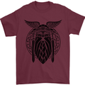 Odin The Vikings Valhalla Thor Gym Nordic Mens T-Shirt Cotton Gildan Maroon